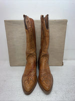 New Men’s Brown Texas Imperial Cowboy Boots. M 134 7.5 7 1/2 D. 1-83