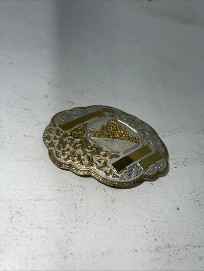 New Women’s Award Design Gold Silver Belt Buckle. M552885 A-97