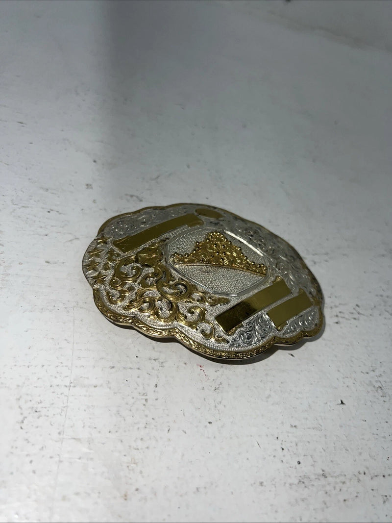 New Women’s Award Design Gold Silver Belt Buckle. M552885 A-97