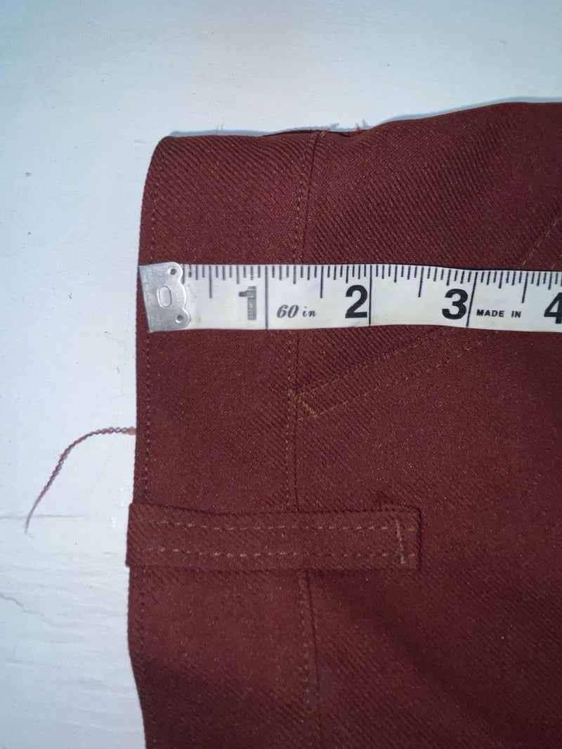 New Vintage Red Dickson Jenkins Polyester Pants #5512 ZZ-24