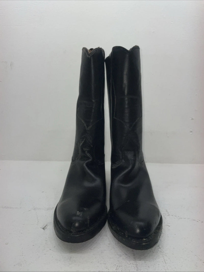 New Men’s Black Texas Brand Cowboy Boots. 8300 10 D. 6-41