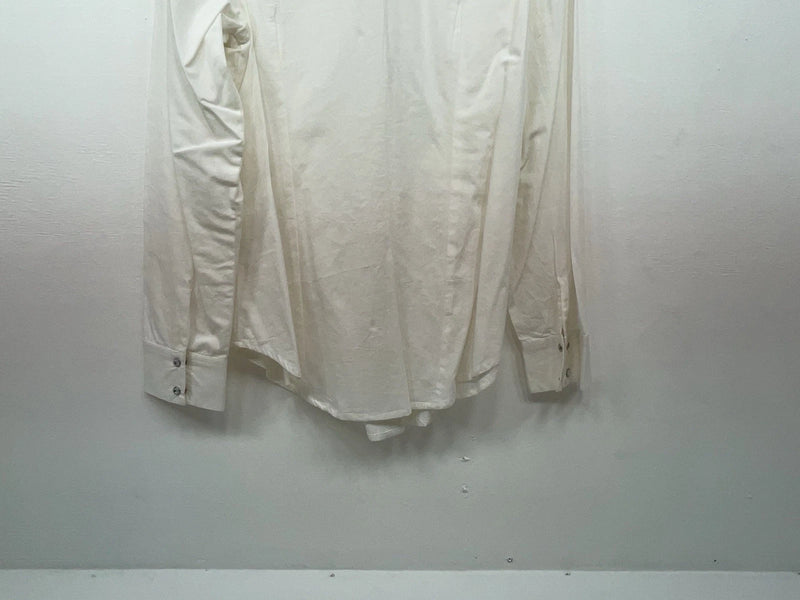 New Women’s White Cumberland Outfitters Long Sleeve Button Up Shirt M 3B-39
