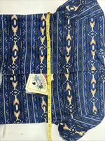 New Women’s Cumberland Blue Western Short Sleeve Pearl Snap Small DD-66