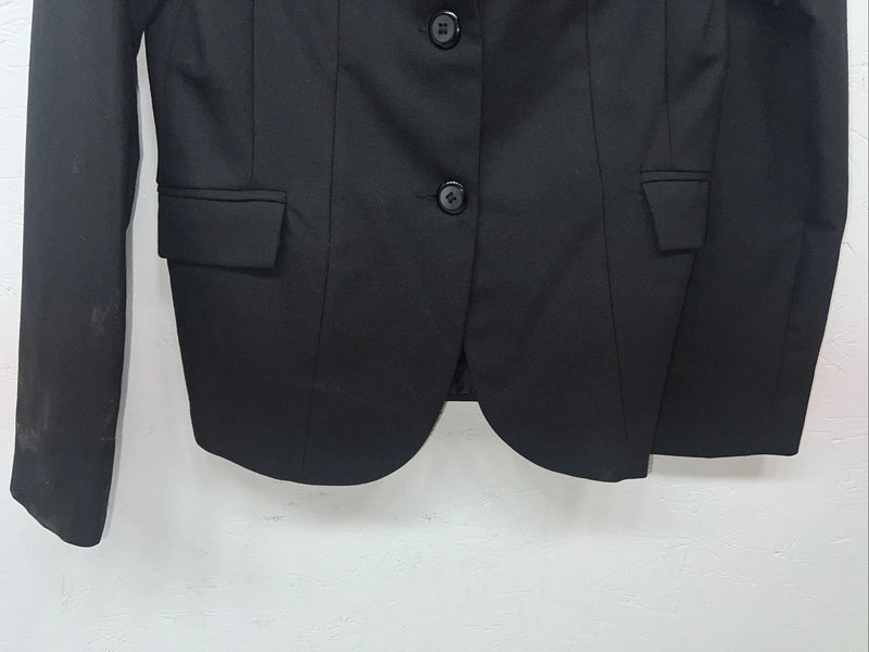 New Children’s Black Comfort Riders Show Jacket 16 #23-31001 II-605