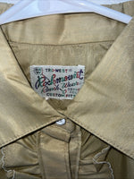 New Women’s Rockmount Ranchwear Tab Long Sleeve Button Up Shirt S 3B-81