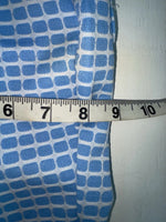 New Vintage Blue Checkered Lee Polyester Pants #2652644 VV-91