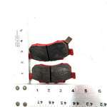 2009 Honda Big Red 700 MUV700 OEM Aftermarket EBC Front Pads 06451-HL1-A01 XH0.1