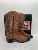 New Men’s Brown Texas Brand Cowboy Boots. 1081 10.5 10 1/2 E E. 8-38