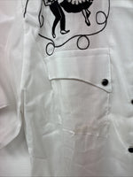 New Women’s Rockmount White Long Sleeve Pearl Snap Size 34 LL-20