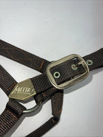 New ABetta Brown Nylon Colt/Cobb Web Halter #238523 3C-8