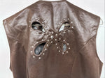 New Women’s 1849 RanchWear Brown Designed Vest Size Large YY-30