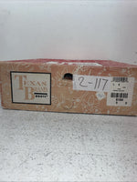 New Youth Black Lace Up Texas Brand Cowboy Boots. B 1350 5 D. 2-117