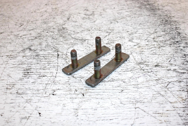 1999 Polaris 500 Indy Oem Front Bumper Support Stud Plate Pair 1012648 SP50