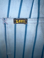 New Vintage Blue Striped Lee Polyester Pants #4605 VV-18
