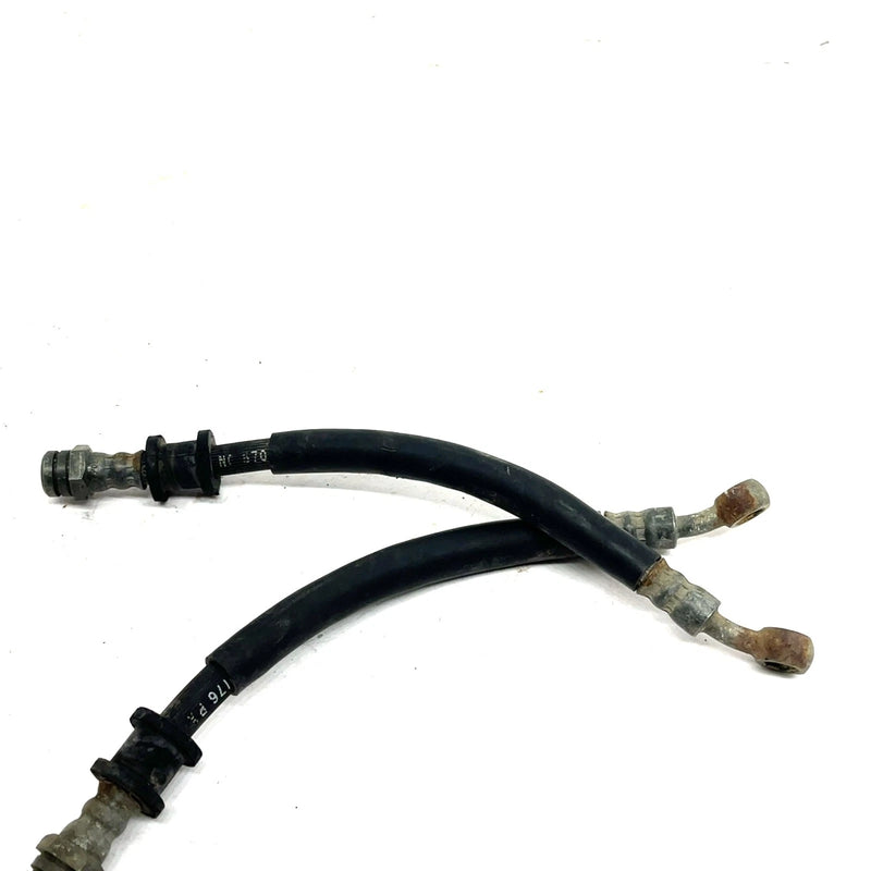 2002 Bombardier Quest 500 OEM Brake Flex Hose Set 705601394 AB14
