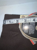 New Vintage Brown Circle S Polyester Pants #05003921 ZZ-31