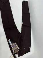 New Men’s Brown Cowboy Cut Wrangler Slim Fit Denim Jeans. 15x34 F-33