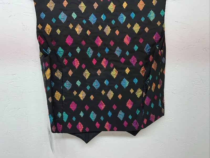 New Women’s Congress Classics Multicolor Western Show Vest Large E-601