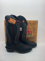 New Men’s Black Laredo Cowboy Boots. 62010 10 E W. 6-85