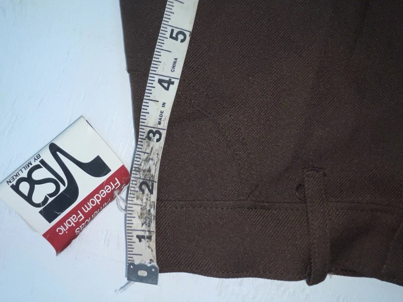 New Vintage Brown Dickson Jenkins Polyester Pants #5510 SS-49