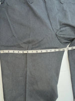New Vintage Gray Circle S Polyester Pants #CP4768 NN-160