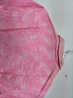 New Women’s Tem Tex Pink Floral Short Sleeve Pearl Snap Size 10 KK-53