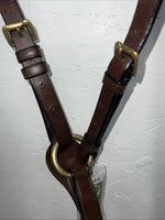 New Brown Leather Classic Cob Martingale #97-234-c BB-43