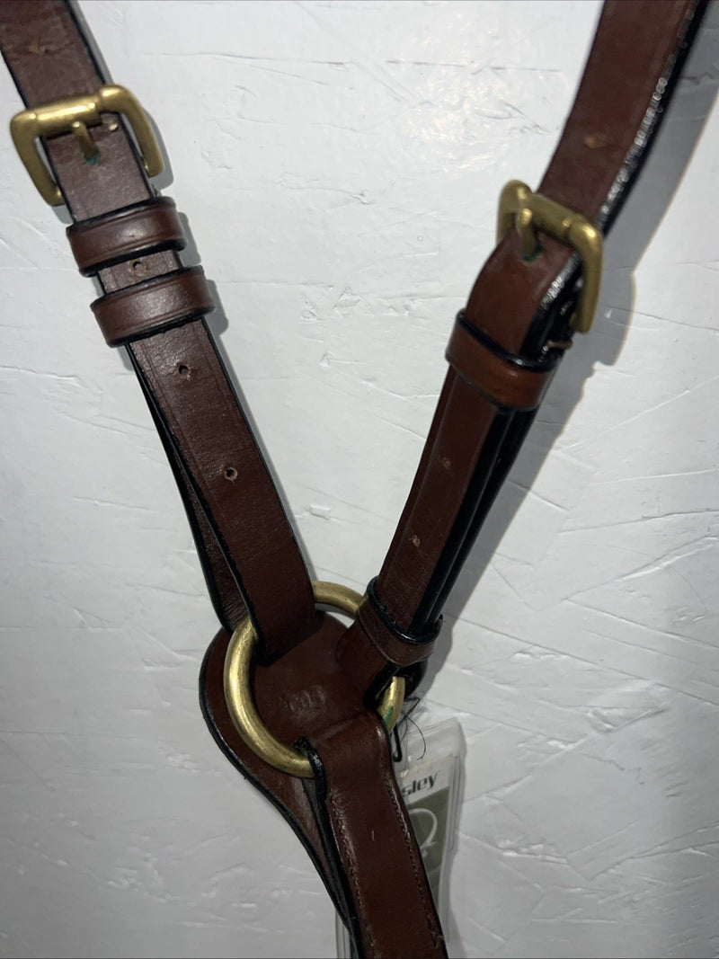 New Brown Leather Classic Cob Martingale #97-234-c BB-43