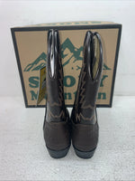 New Men’s Brown Smoky Mountain Cowboy Boots. 1073 Y 5. 2-76