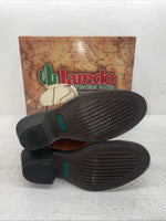 New Men’s Brown Laredo Cowboy Boots. 62023 8.5 8 1/2 E W. 1-120