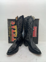 New Men’s Black Texas Brand Cowboy Boots. 7800 11 D. 9-71