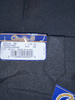New Vintage Black Circle S Polyester Pants #CP4793 OO-100