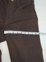 New Vintage Brown Lee Polyester Pants #2004021 XX-98