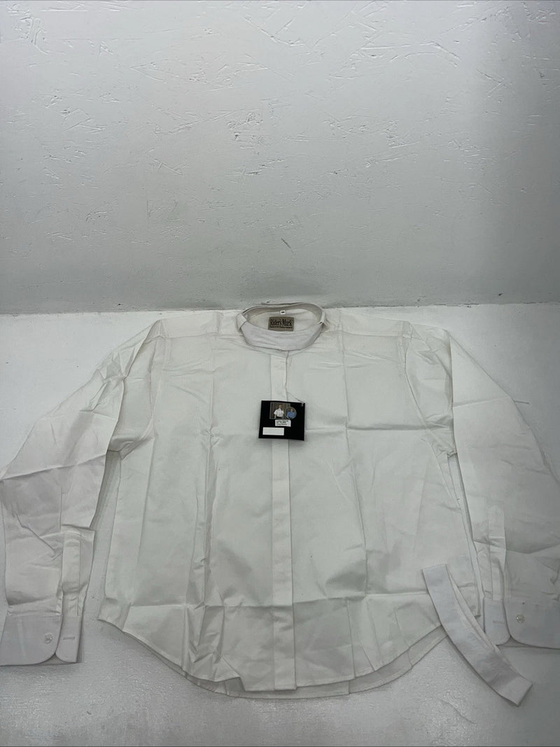 New Women’s White Riders Mark Long Sleeve English Riding Shirt. 40 23-2900 G-53