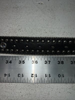 New Black Genuine Leather Blazin Roxx Cross Bling M Belt #N3510401 Z-1