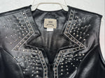 New Women’s 1849 Authentic Ranchwear Black Western Show Vest XL WW-67