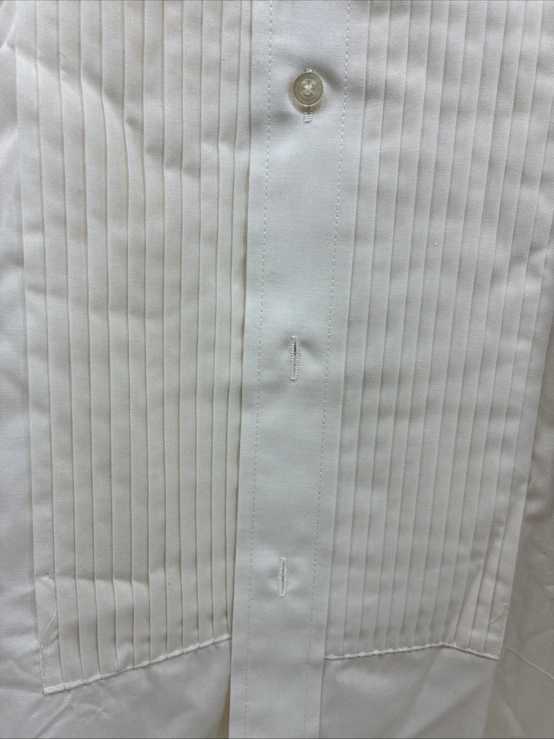 New Men’s Classix Yellow Under Shirt Tux Long Sleeve Button Up 4XL J-41