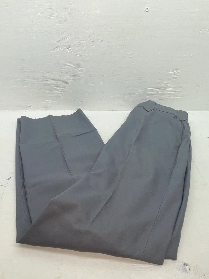 New Vintage Blue Ranch Polyester Pants #P1023 SS-32