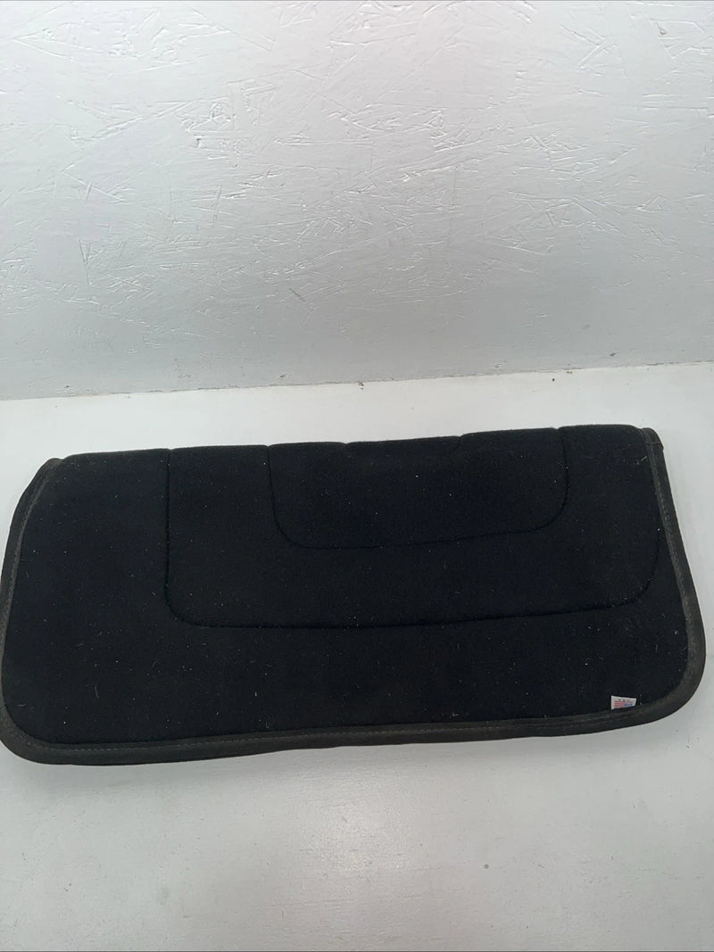 New ABetta Black Polar Fleece Saddle Pad 30x32 #12283 Pad-9
