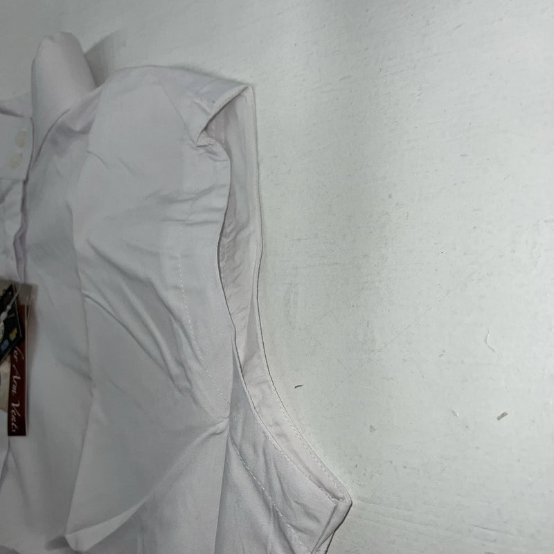 New Women’s White Tough 1 Comfort Riders Sleeveless Riding Shirt. 40 D-33