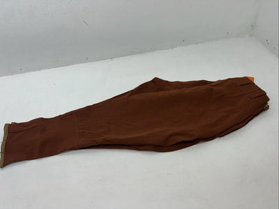 New Women’s Burnt Orange Equestrian English Riding Breeches. 27 Reg C 5766 D-61