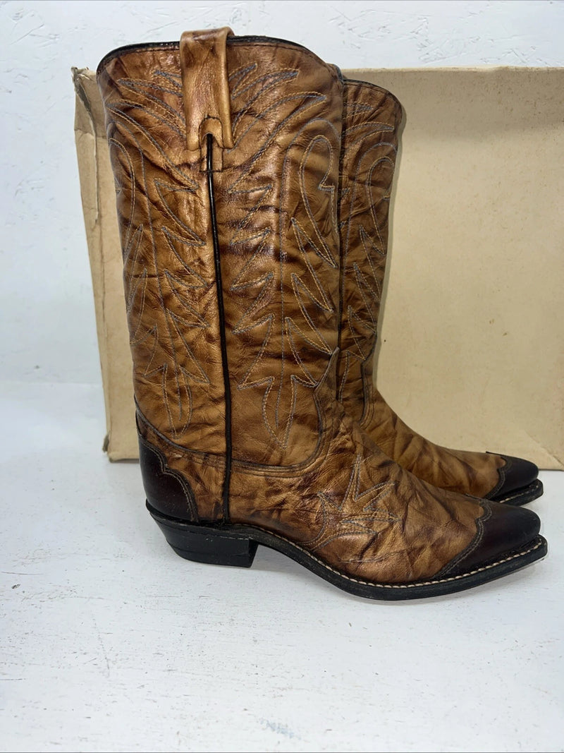 New Women’s Brown Texas Brand Cowboy Boots. L81 6 M. 20-118