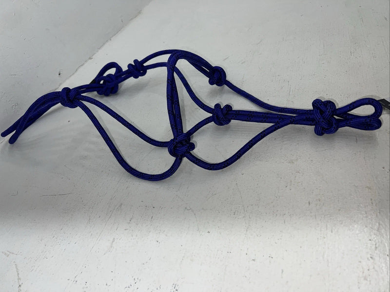 New Tough 1 Purple Poly Rope Tied Halter #50-1000 G-510 