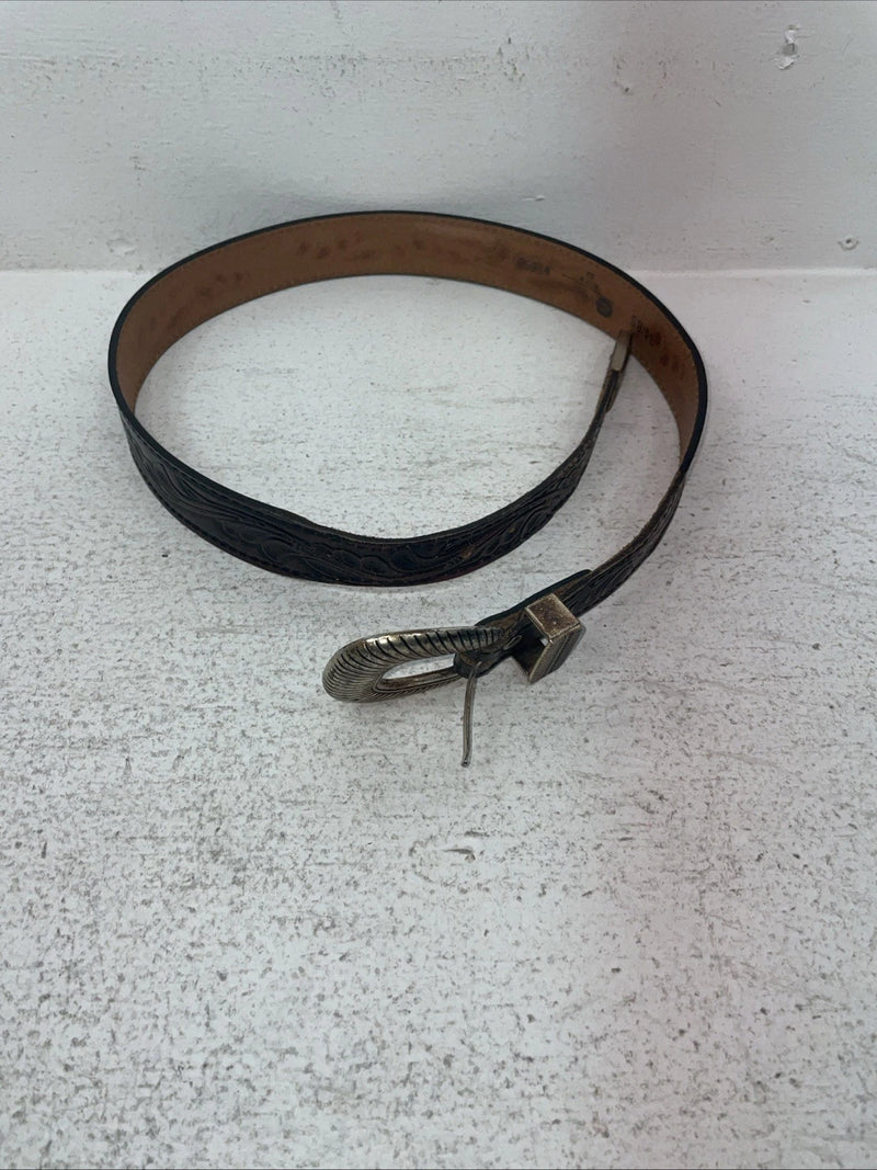 New Brown Genuine Leather Chambers Belt 34” #WA658 Z-5