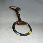New Congress Leather 5” Eggbutt Copper Snaffle Y-505