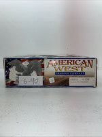New Men’s Black American West Cowboy Boots. 68610 10 E W. 6-90