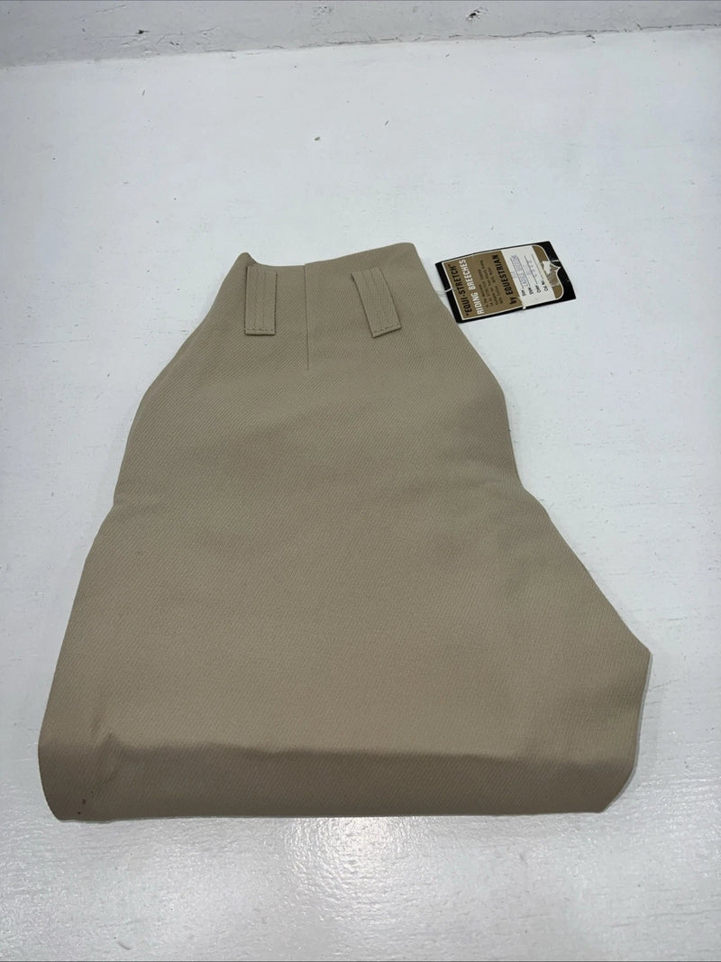 New Women’s Equestrian Equi-stretch Tan English Breeches. 23 R C 522 D-96
