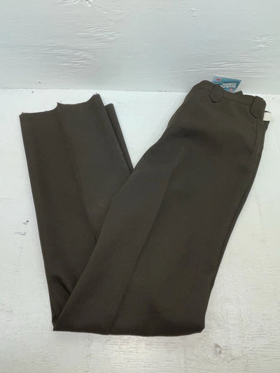 New Vintage Brown Circle S Polyester Pants #9321 3A-120