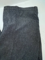 New Vintage Gray Circles S Polyester Pants #CP4776 XX-76