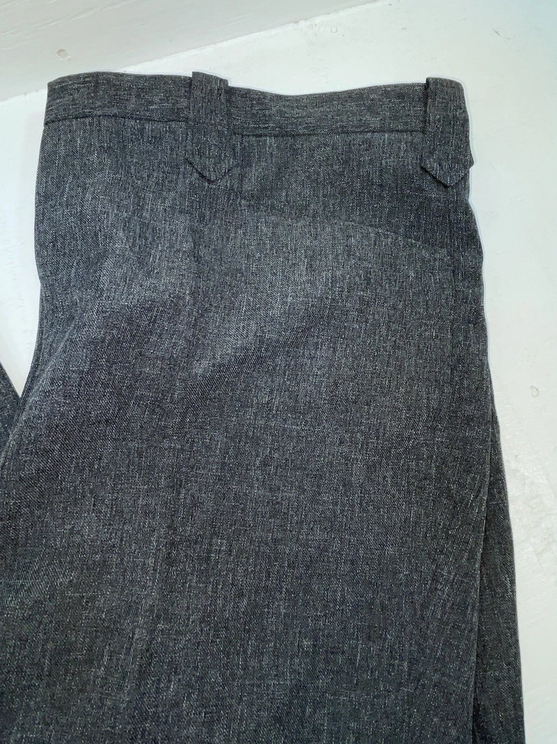 New Vintage Gray Circles S Polyester Pants #CP4776 XX-76